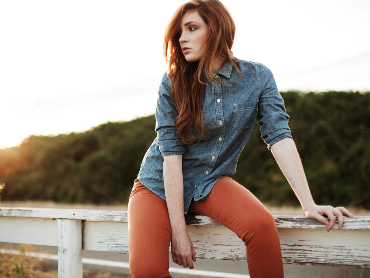 Hot Ginger Girls In Jeans
