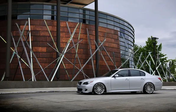 Picture tuning, the building, bmw, BMW, sedan, 5 series, five