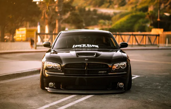 Picture style, before, srt, dodge, charger, front, stance works, Dodge charger, stance nation