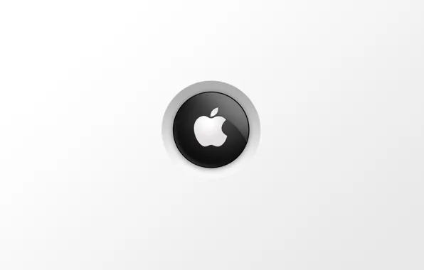 Picture Apple, White, button, MAC