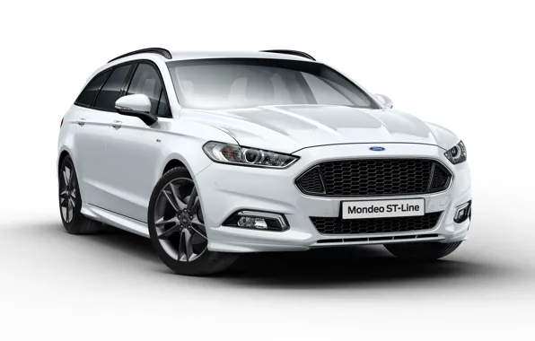 Picture Ford, white background, Ford, Mondeo, Mondeo