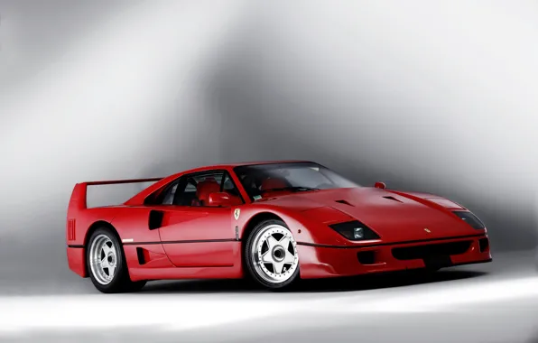 Picture background, Ferrari, supercar, F40, Ferrari, 1989