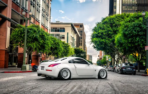 Picture the city, tuning, nissan, 350z, Nissan, stance