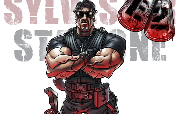 Picture Sylvester Stallone, Sylvester Stallone, Rambo, The Expendables 2 The Expendables 2