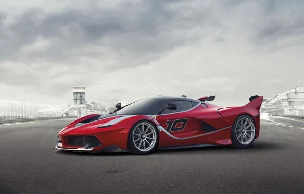Picture background, Ferrari, Ferrari, supercar, the front, FXX K