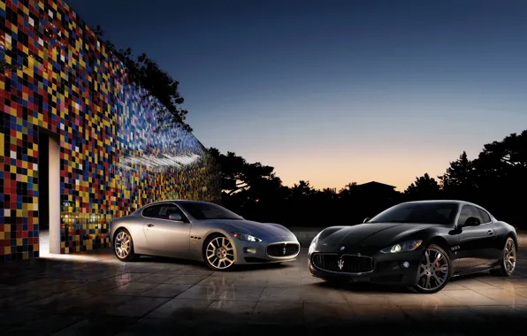 Picture two, maserati, car, Maserati, granturismo, autowalls