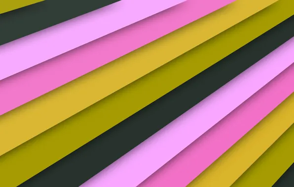 Picture line, yellow, pink, texture, material