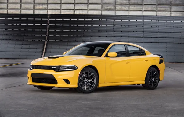 Picture car, auto, yellow, Dodge, Charger, the front, nice, Daytona