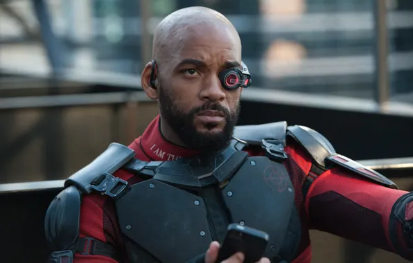 Picture fiction, costume, action, Will Smith, Will Smith, Deadshot, Suicide Squad, Suicide squad