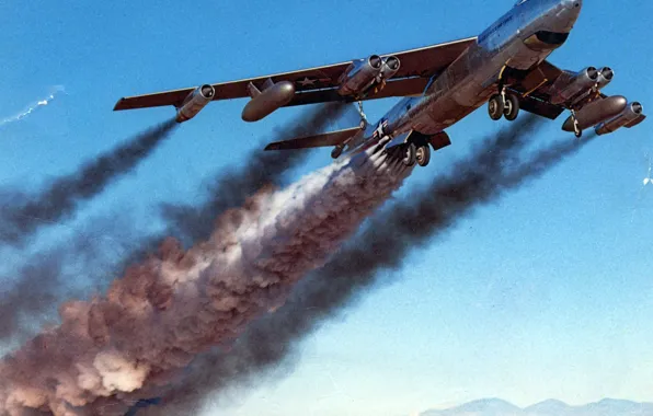 Picture the plane, Boeing, B-47B