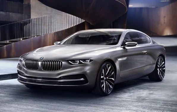 Picture background, coupe, BMW, BMW, ladder, the concept, Coupe, the front, Gran Lasso, Gran Lusso