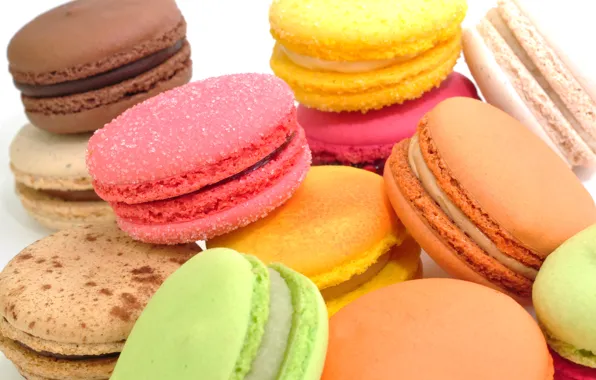 Picture food, cookies, sweets, sugar, colorful, dessert, sweet, macaron