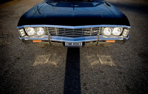 Picture Chevrolet, Supernatural, Supernatural, Chevy, Sam, Dean, Impala, Impala, Chevrolet, Chevy, Impala 1967