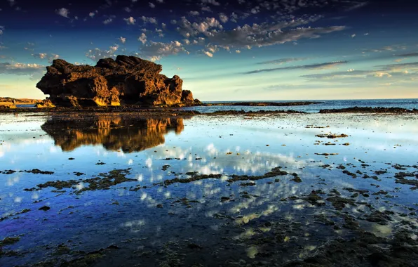 Picture sea, landscape, rocks, Australia, Victoria