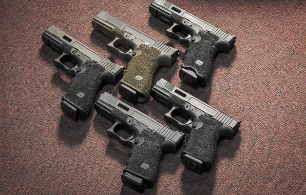 Picture weapons, guns, Austria, Glock