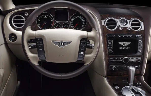 Picture machine, auto, continental, bentley, sedan, salon, flying, continental, dashboard, Bentley, spur, flying, the spur