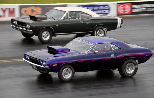 Picture style, race, speed, muscle car, drag racing