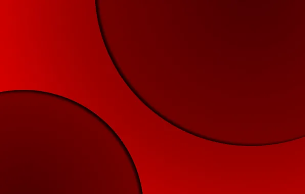 Picture line, circles, red, abstraction, color, shadow, texture, red, geometry, shadow, circle, solid