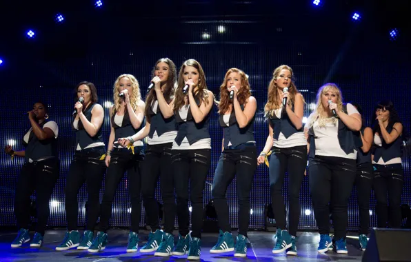 Picture music, Comedy, Brittany Snow, Hailee Steinfeld, Anna Kendrick, Anna Camp, Pitch Perfect-2, Perfect voice-2, Hana …
