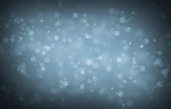 Picture snowflakes, new year, minimalism