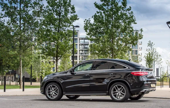 Picture Mercedes-Benz, Mercedes, AMG, Coupe, UK-spec, 4MATIC, 2015, C292, GLE