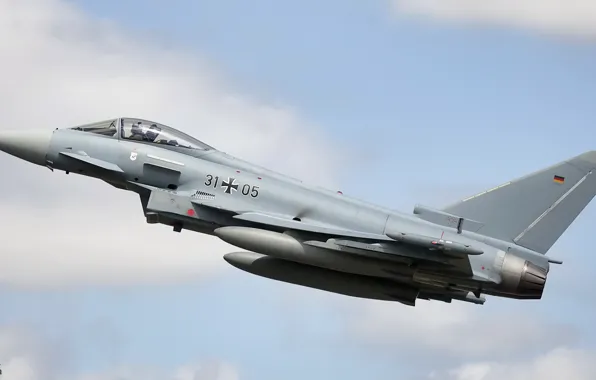 Picture the sky, weapons, the plane, Eurofighter EF-2000 Typhoon S