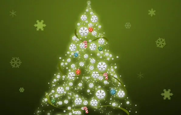 Picture Wallpaper, tree, picture, year, new