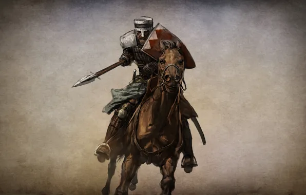 Picture horse, the game, warrior, art, knight, it, action, role, RPG., Mount &amp; Blade, the story …