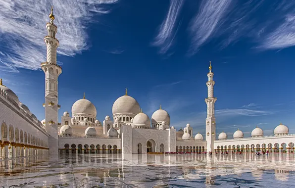 Picture Abu Dhabi, UAE, The Sheikh Zayed Grand mosque, Abu Dhabi, UAE, Sheikh Zayed Grand Mosque