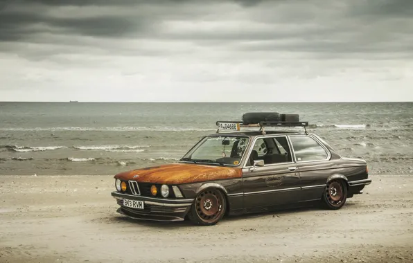 Picture BMW, tuning, stance, e21
