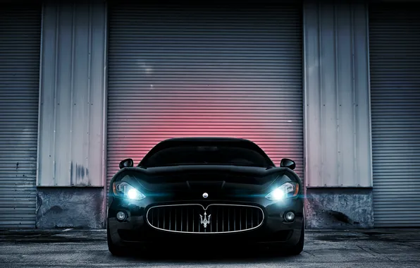 Picture black, Maserati, black, GranTurismo, Maserati, Gran Turismo