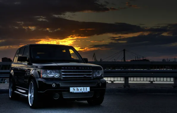 Picture HDR, The sky, Range Rover, Landscape, Shell