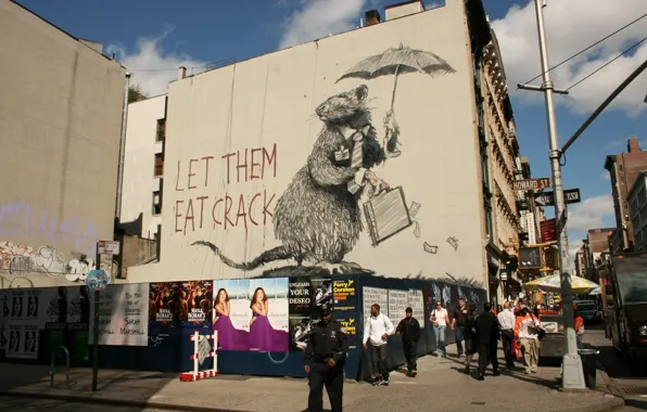 Picture Graffiti, Banksy, Rat