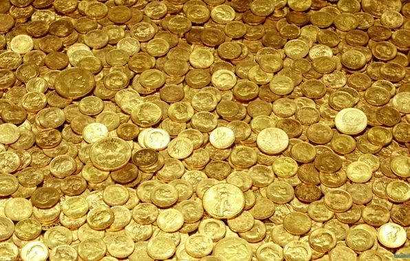 Picture yellow, gold, money, coins
