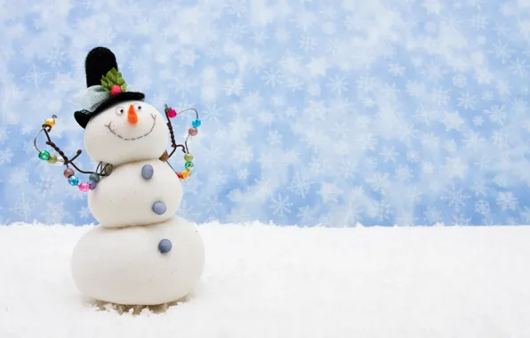 Picture snow, scarf, Christmas, New year, snowman, new year, Christmas, snowflake, snow, snowman, Holidays, snowflake, Holidays, …