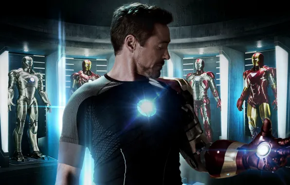 Picture wallpaper, fantasy, Robert Downey Jr, power, marvel, man, iron man, Robert Downey Jr., avengers, 2013, …