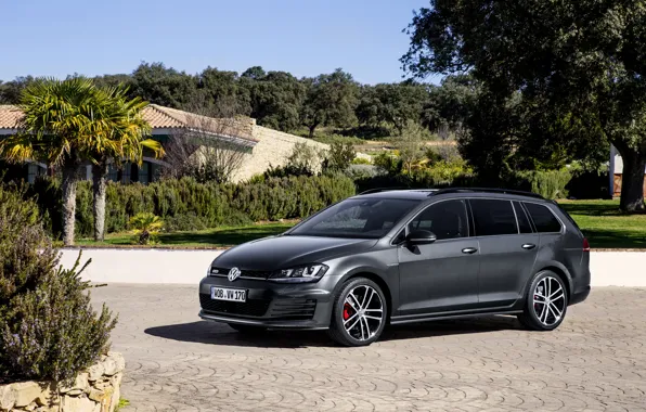 Picture Volkswagen, Golf, Golf, Volkswagen, universal, Type 5G, GTD, 2015, Variant