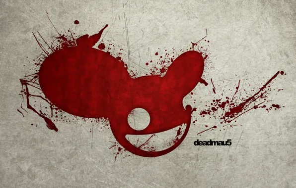 Picture blood, mouse, spot, DJ, deadmau5, DJ Deadmau5, deadmaus