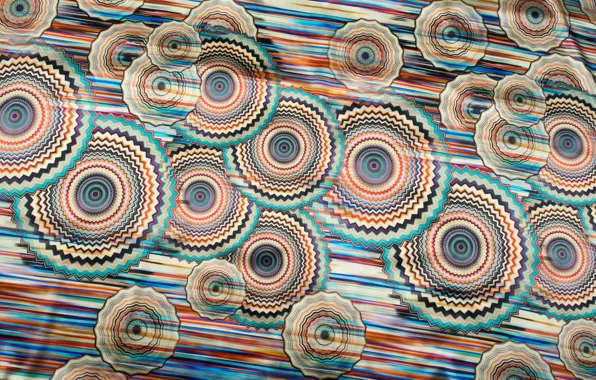 Picture color, line, circles, movement, pattern, Shine, fabric, silk, smoothness, textiles