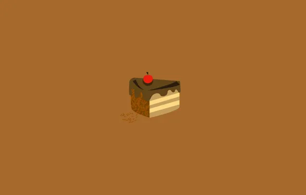 Picture cherry, the sweetness, food, cake, cherry, layers, glaze, piece
