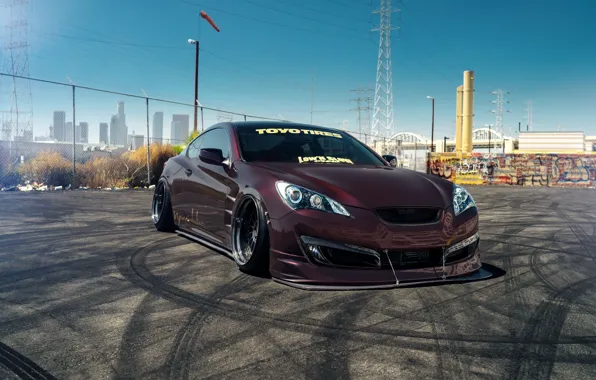 Picture car, tuning, coupe, Hyundai Genesis