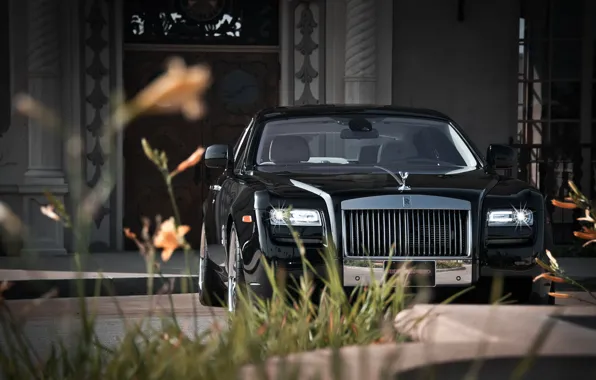 Picture Rolls-Royce, Ghost, car, front, luxury, rolls Royce