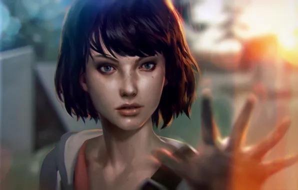 Picture girl, the game, art, max Caulfield, life is strange