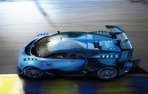 Picture Bugatti, Vision, race, Gran Turismo, hypercar