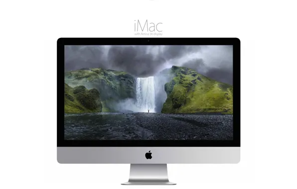 Picture Apple, pixels, display, the most stunningly, And the power, powerful iMac, to do beautiful, yet, …