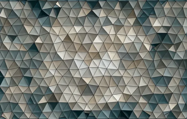 Picture mosaic, background, abstraction, Wallpaper, pattern, color, figure, triangle, Triangles