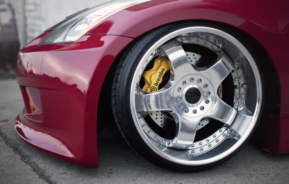 Picture Nissan, 350Z, Stance, Brembo