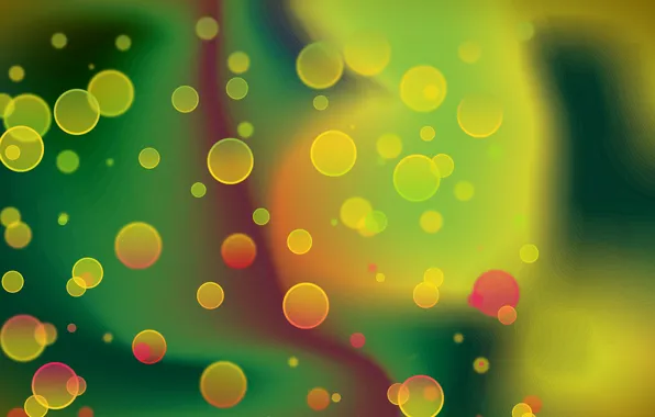 Picture color, abstraction, bubbles, background, Wallpaper, bright, graphics, picture