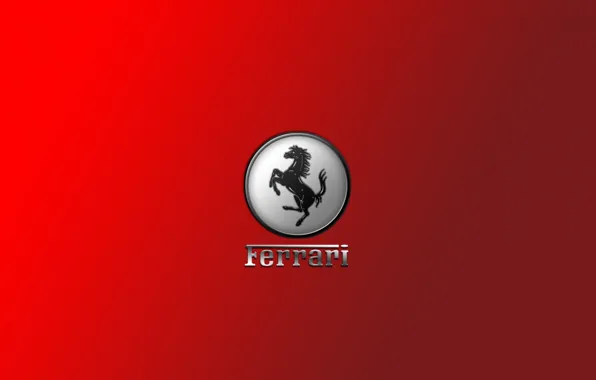 Picture background, icon, red, Ferrari. emblem