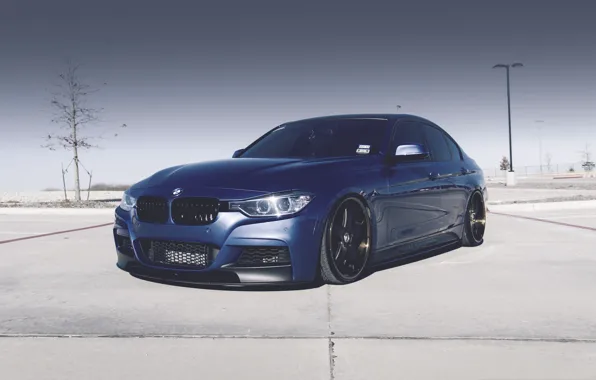 Picture BMW, tuning, 335i, F30, stance